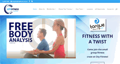 Desktop Screenshot of cityfitness.com.au